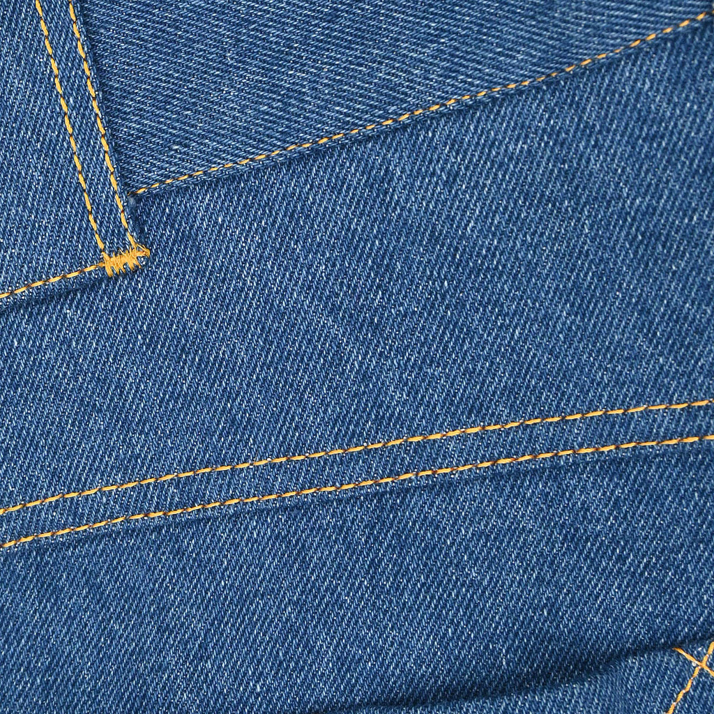 Chanel Short Denim Pants Blue #48