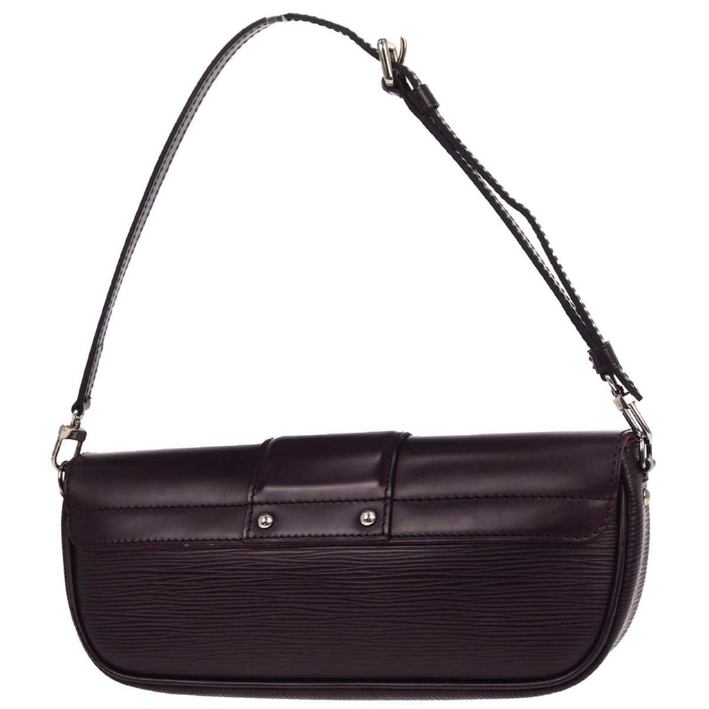 Louis Vuitton 2008 Purple Epi Pochette Montaigne Handbag M5929K