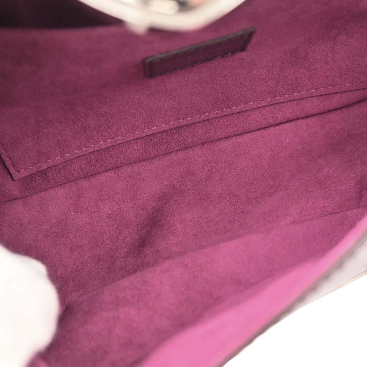 Louis Vuitton 2008 Purple Epi Pochette Montaigne Handbag M5929K