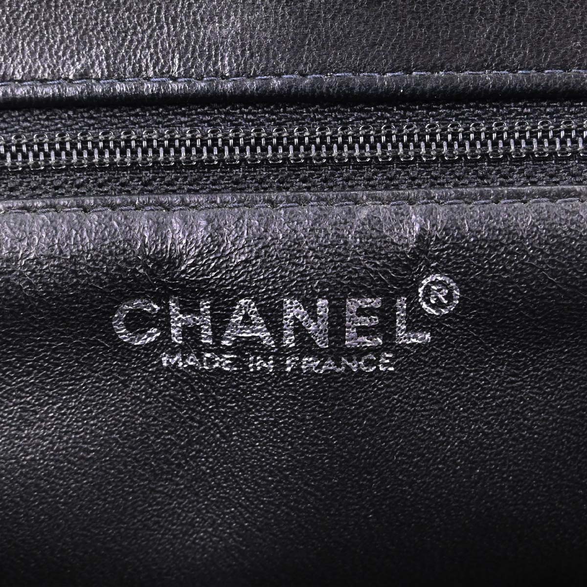 Chanel 2002-2003 Black Lambskin Choco Bar Tote Handbag