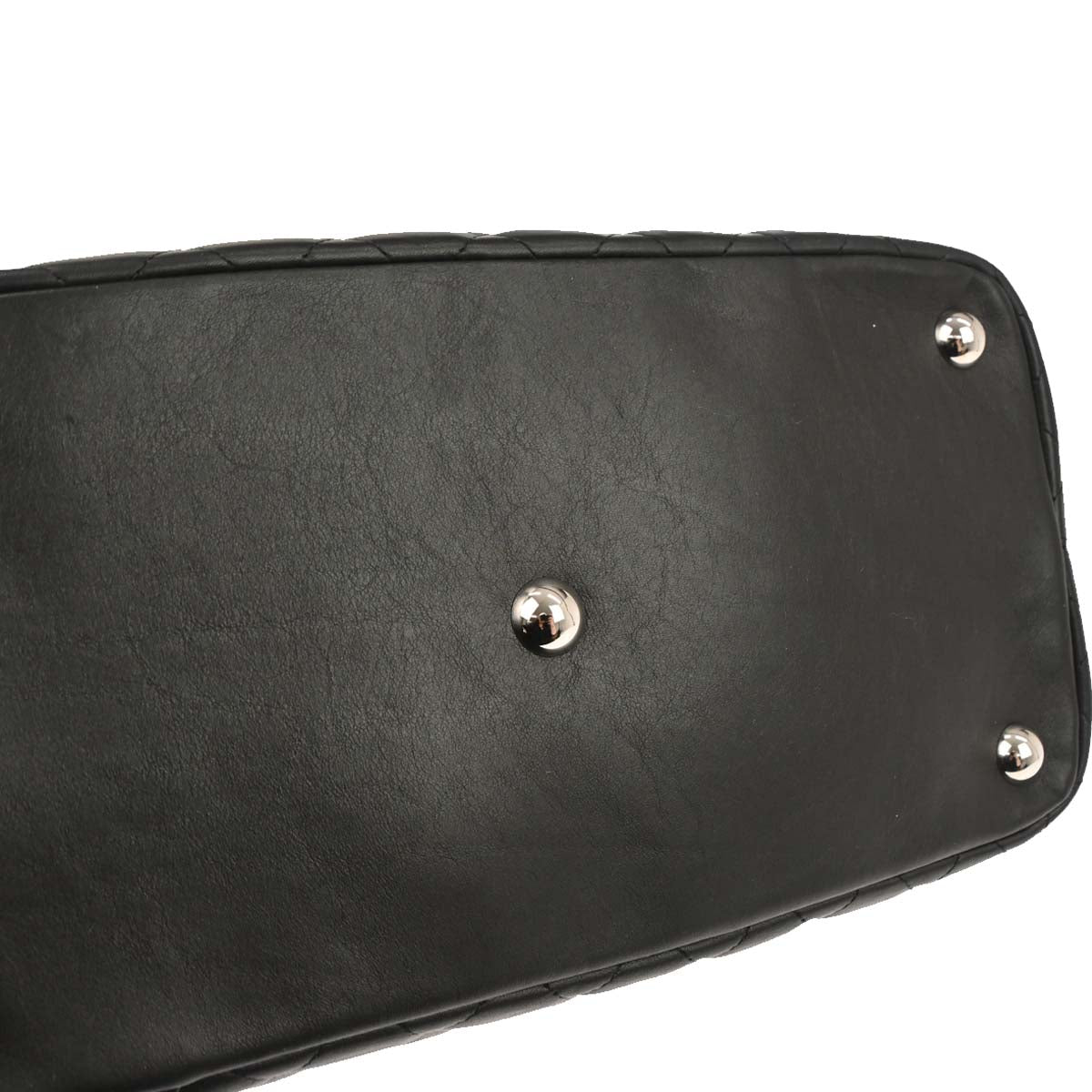 Chanel Black Calfskin Cambon Ligne Tote Handbag