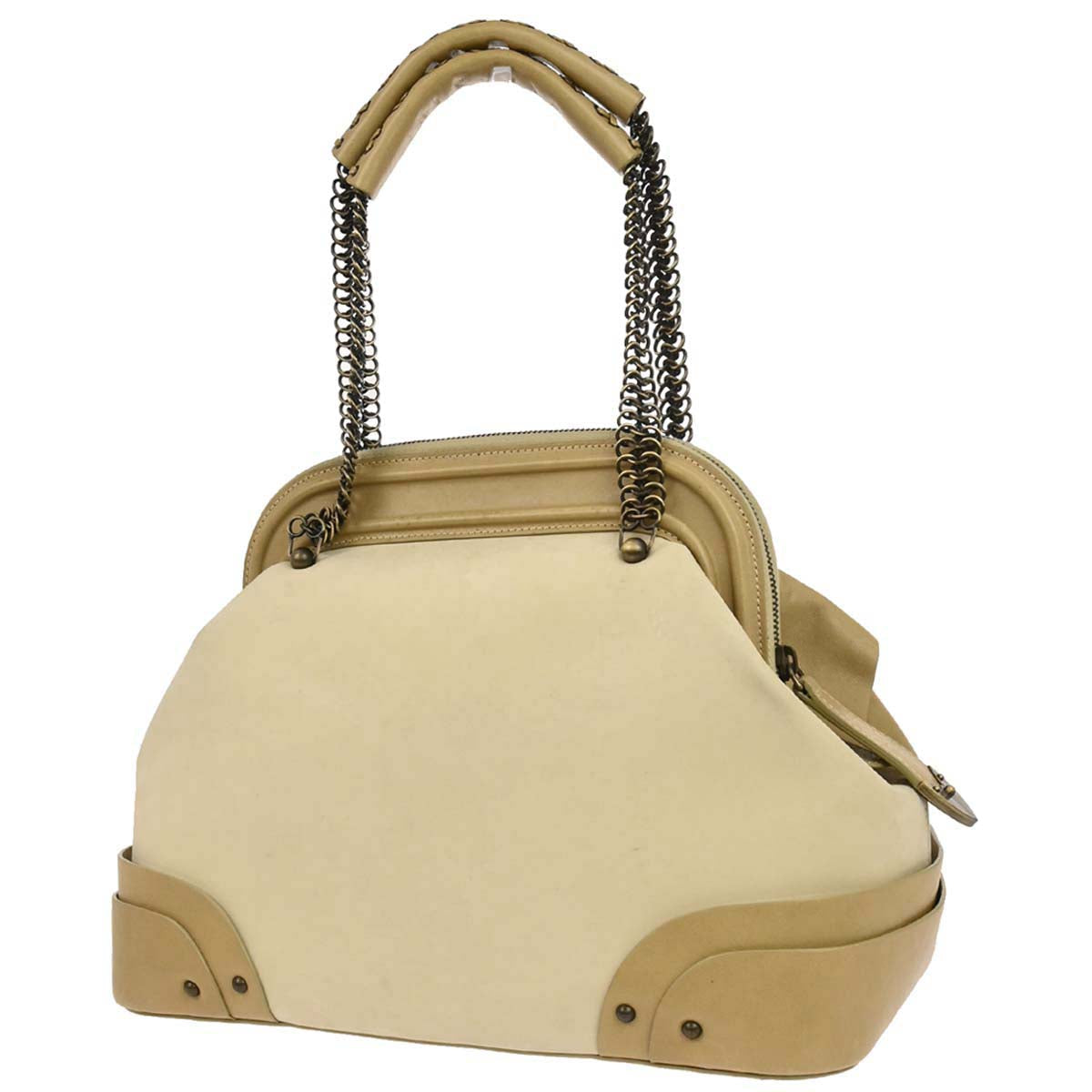 Christian Dior Beige Jeanne Frame Bag Handbag