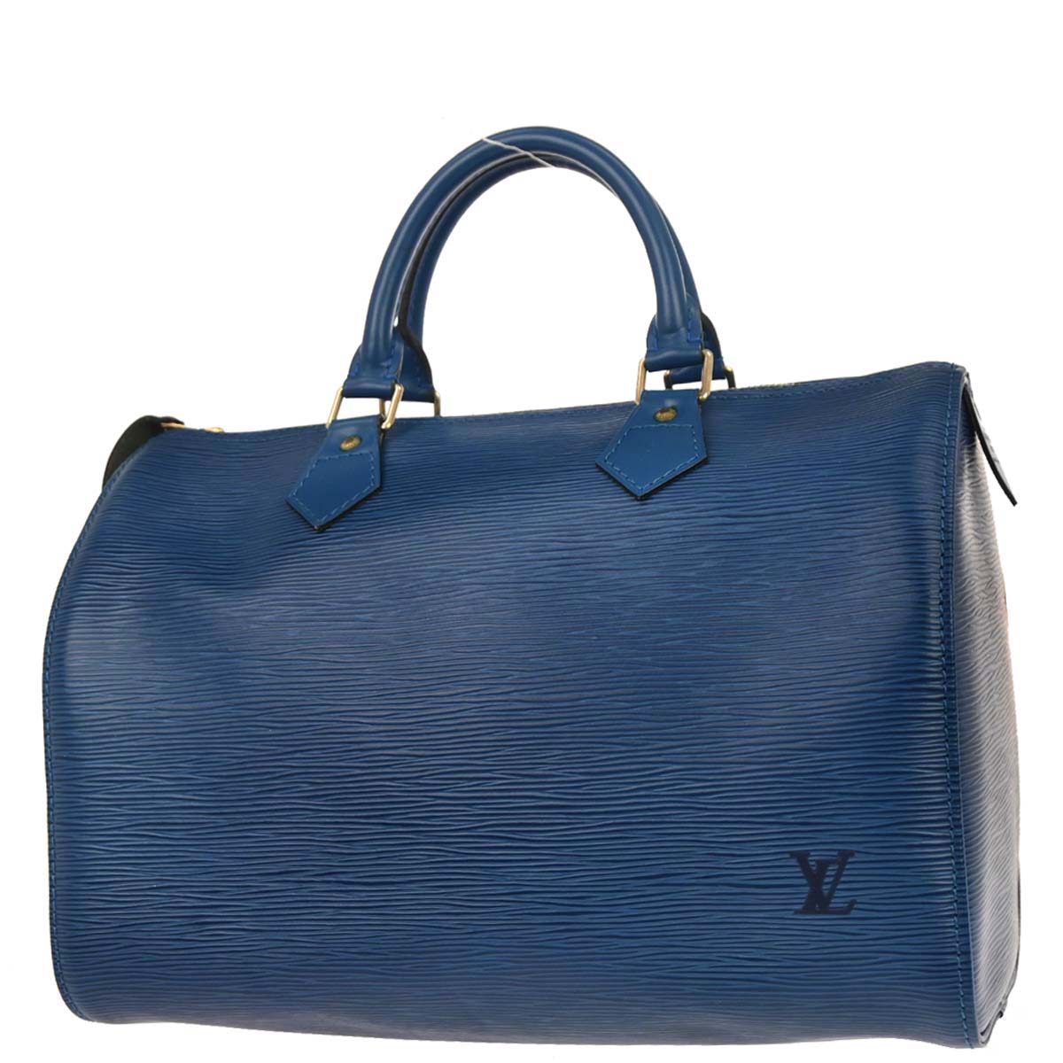Louis Vuitton 1994 Blue Epi Speedy 30 Handbag M43005
