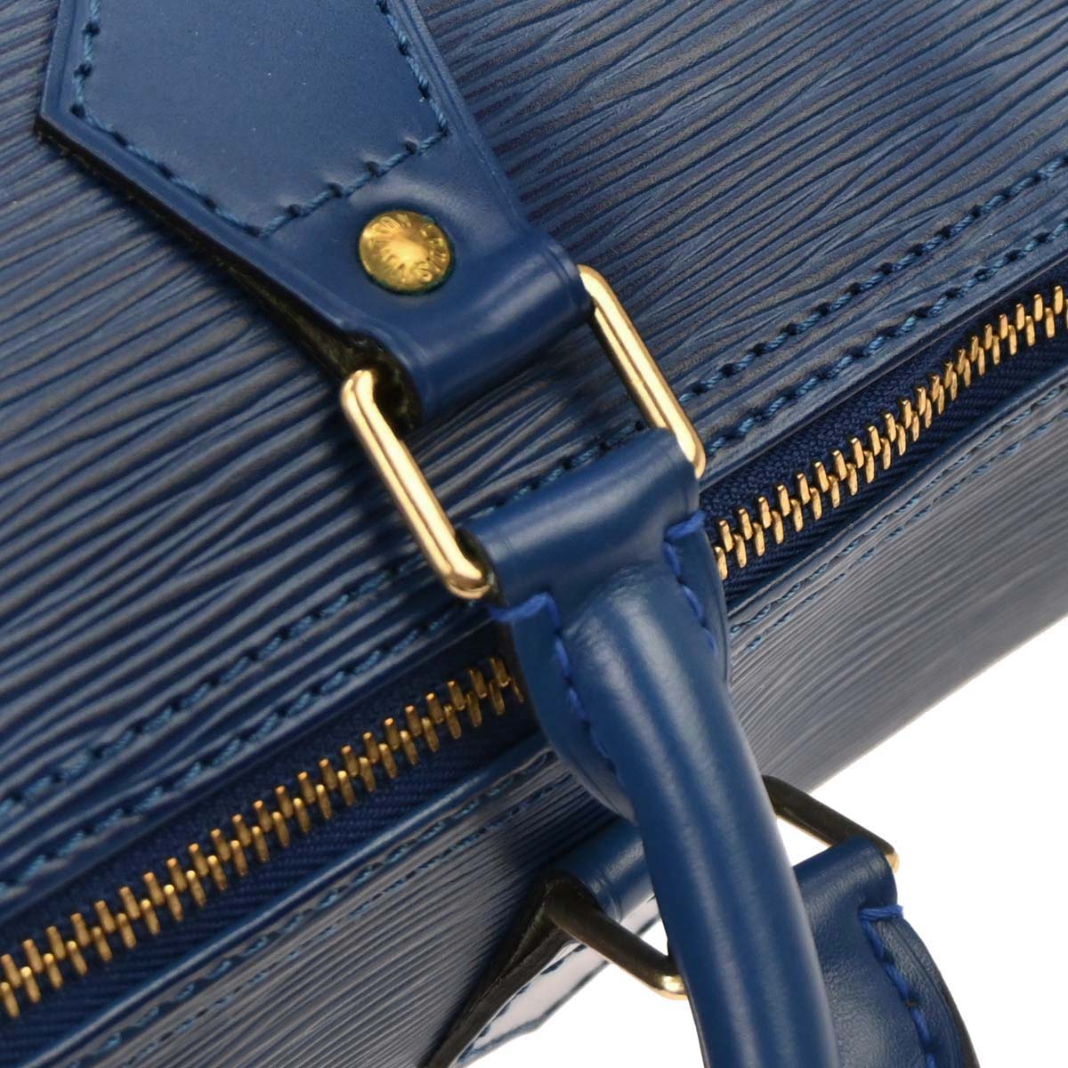 Louis Vuitton 1994 Blue Epi Speedy 30 Handbag M43005