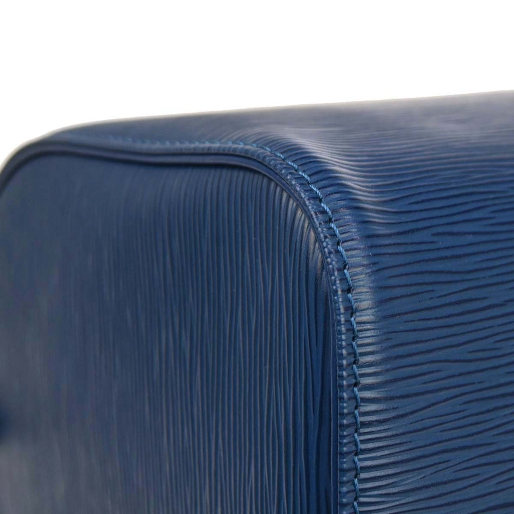 Louis Vuitton 1994 Blue Epi Speedy 30 Handbag M43005
