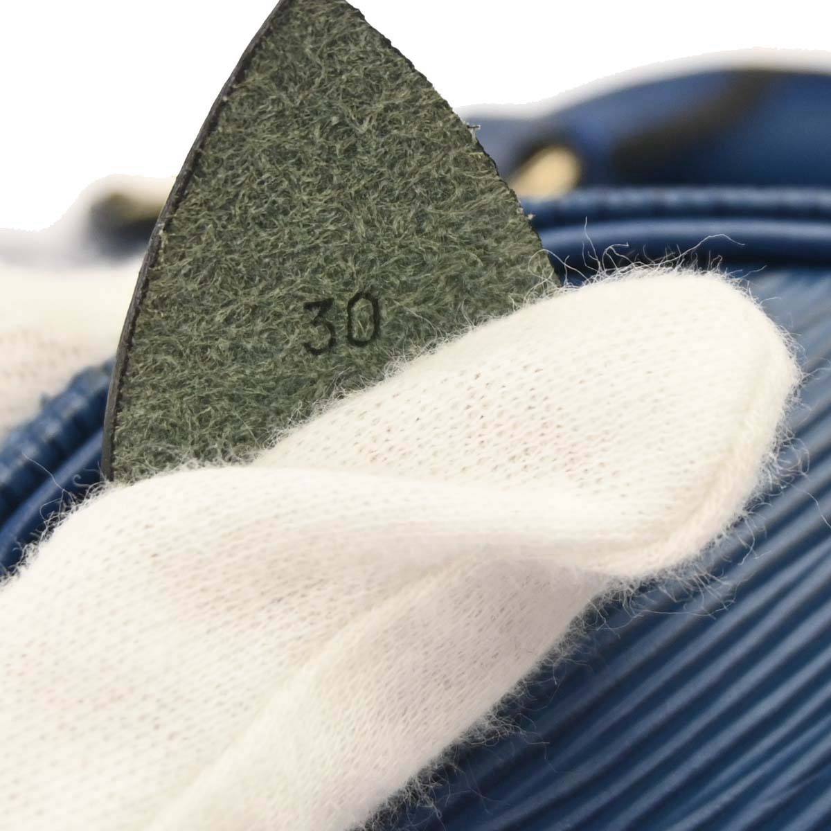 Louis Vuitton 1994 Blue Epi Speedy 30 Handbag M43005