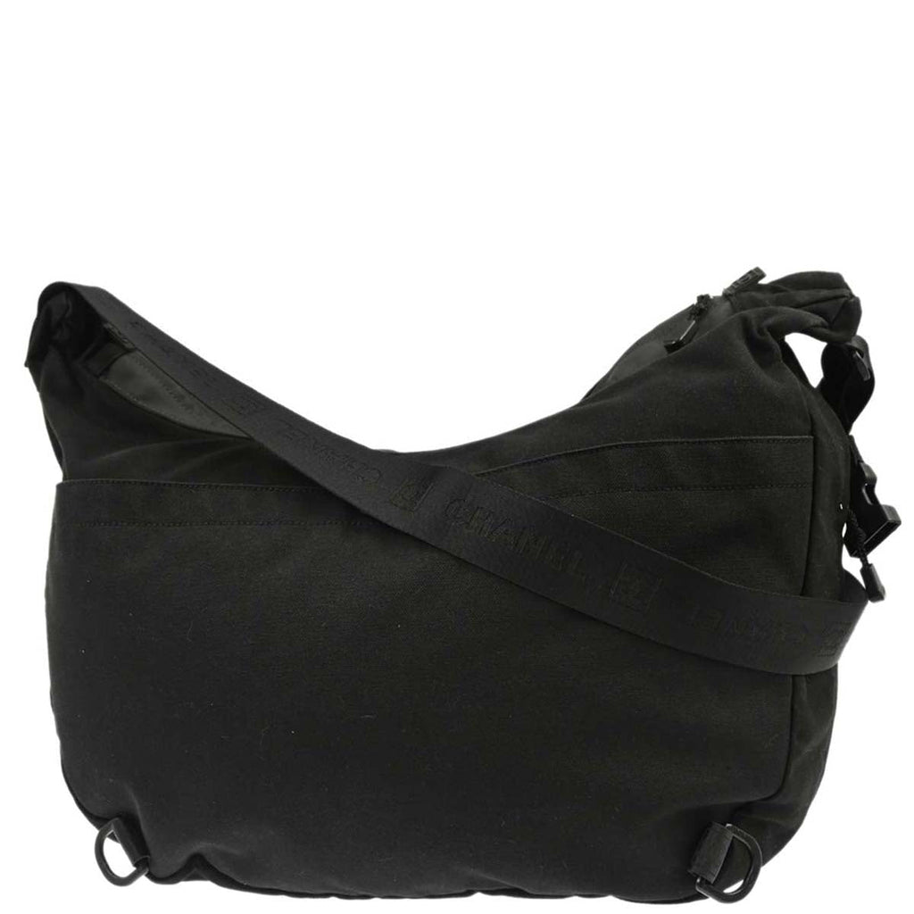 Chanel Black Nylon Sport Line Shoulder Bag