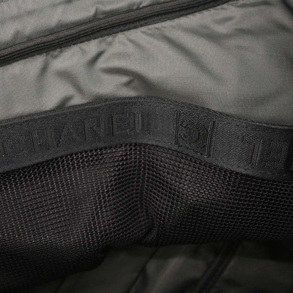 Chanel Black Nylon Sport Line Shoulder Bag