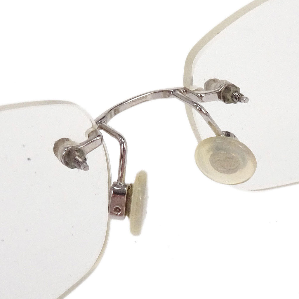 Chanel Reading Glasses Eyewear Clear 53□16 135 Small Good