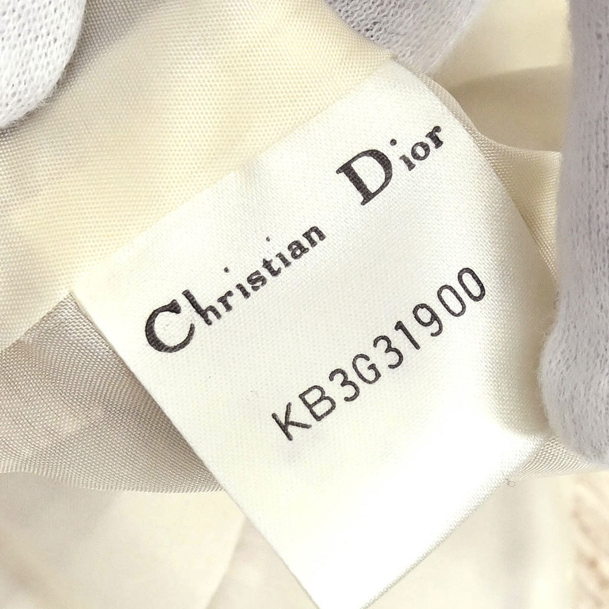 Christian Dior Single Breasted Jacket Beige #M