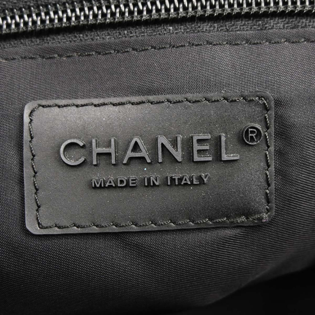 Chanel 2005-2006 Black Nylon Sport Line Choco Bar Shoulder Bag