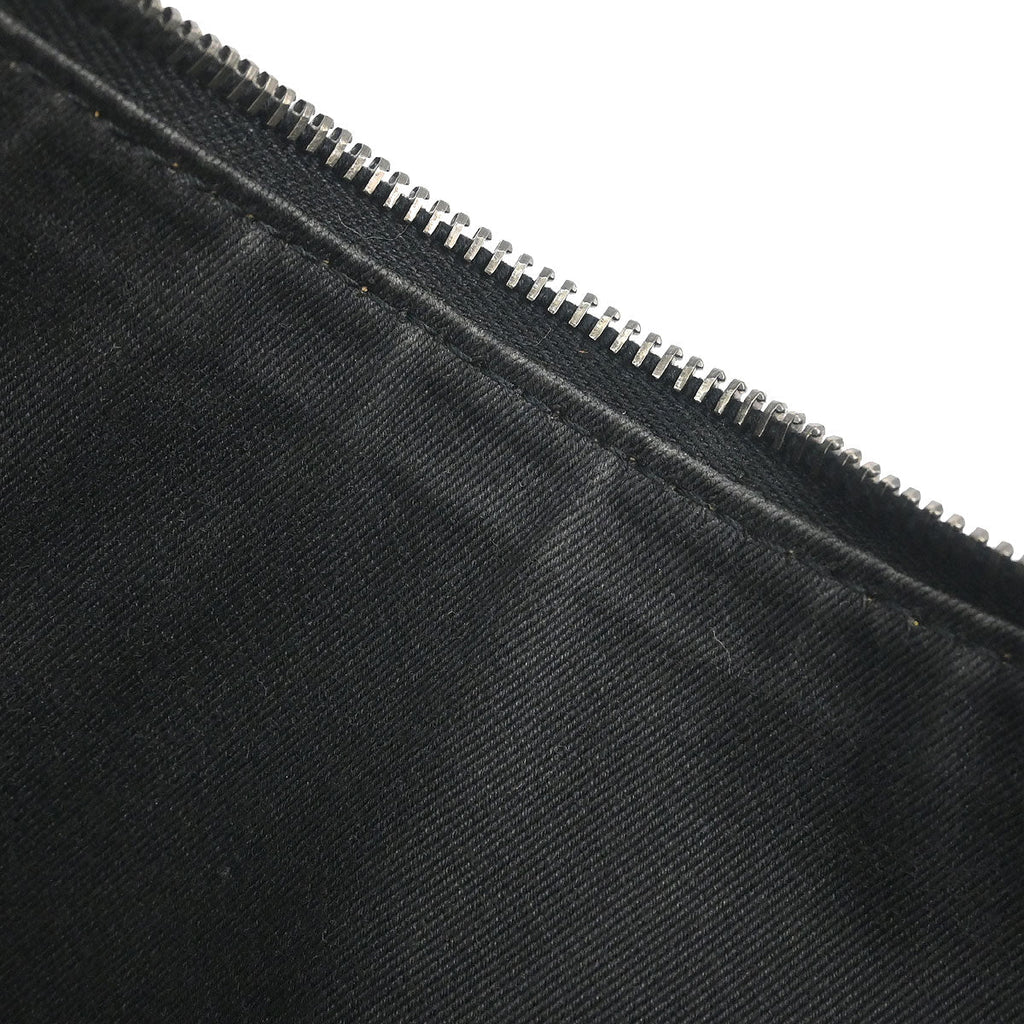 Gucci Black Canvas Horsebit Handbag
