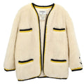 Chanel 1994 Collarless Jacket Ivory #40