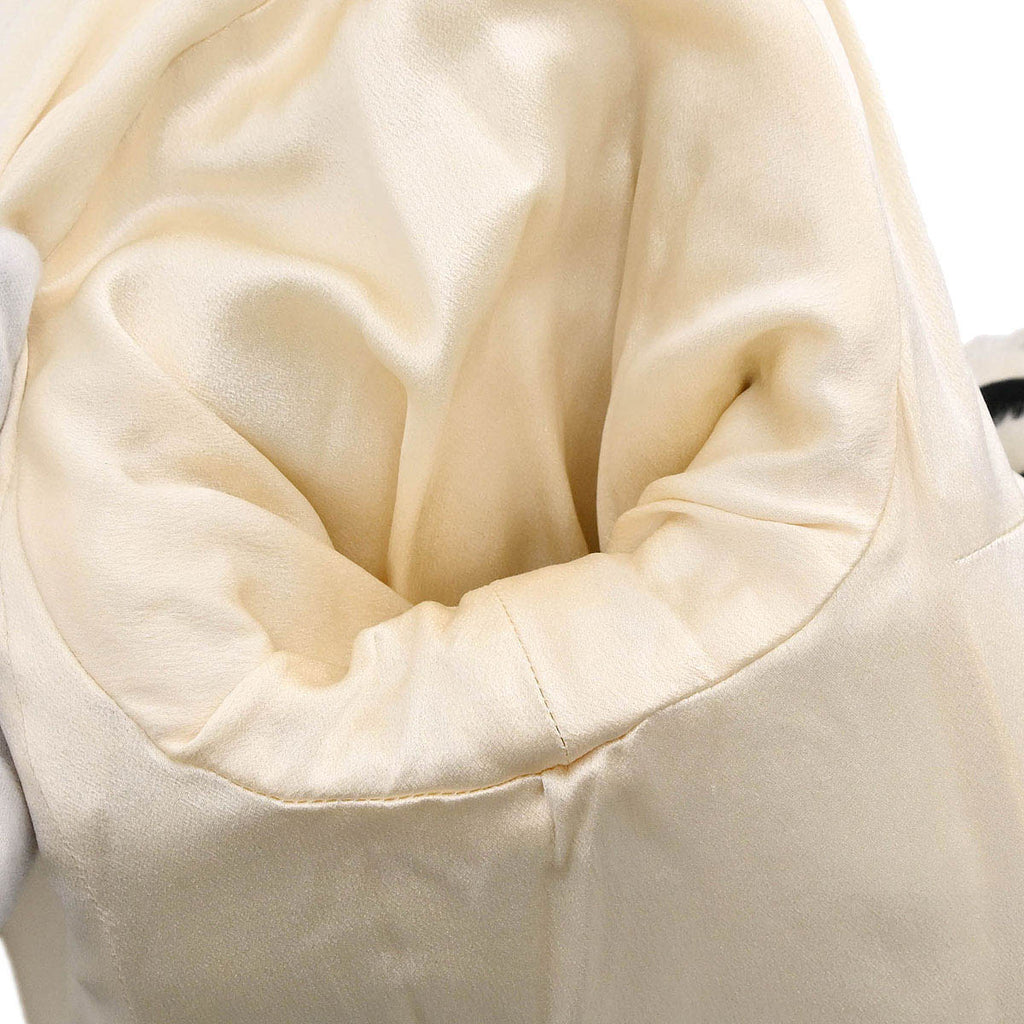 Chanel 1994 Collarless Jacket Ivory #40