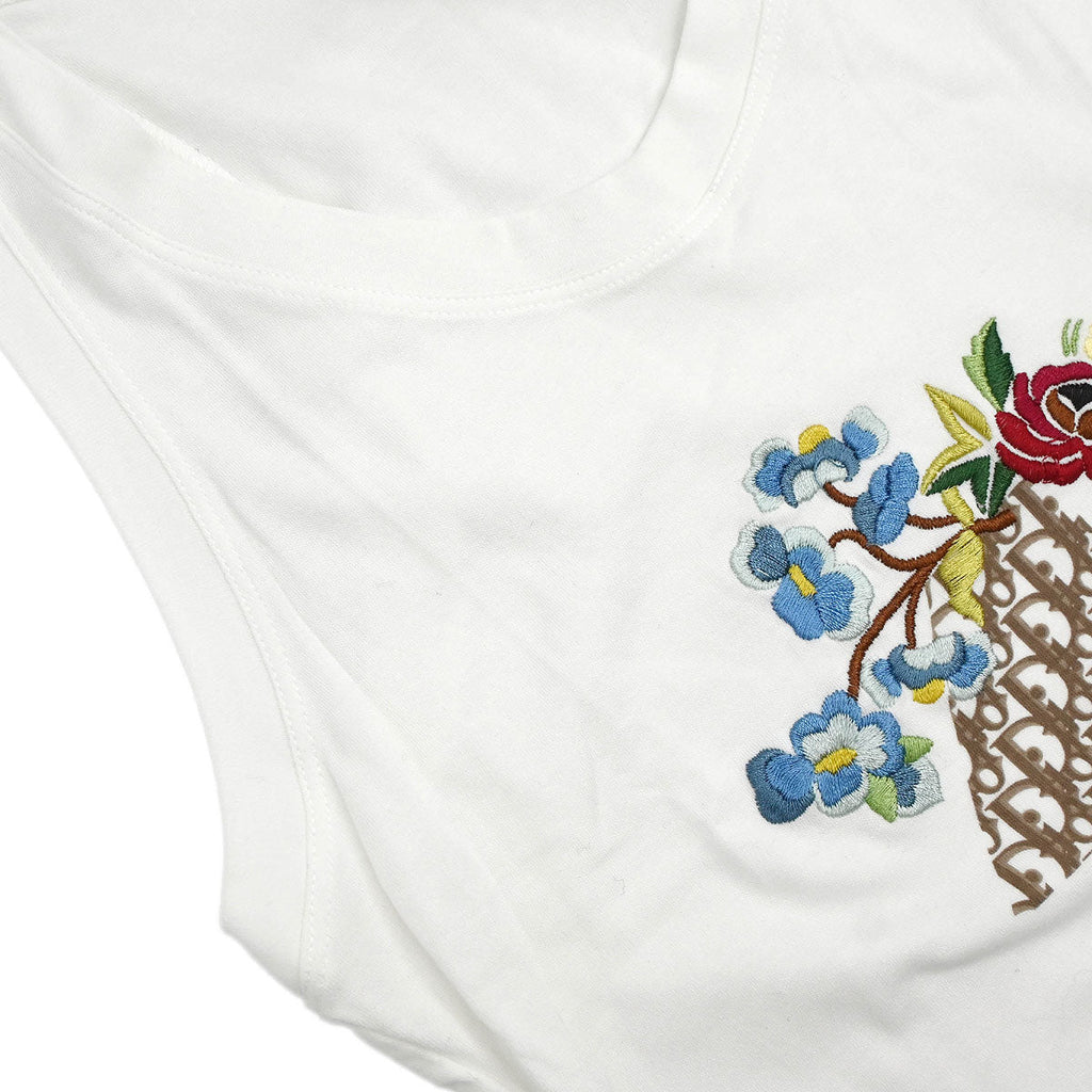 Christian Dior 2005 Sleeveless Tank Top White #36