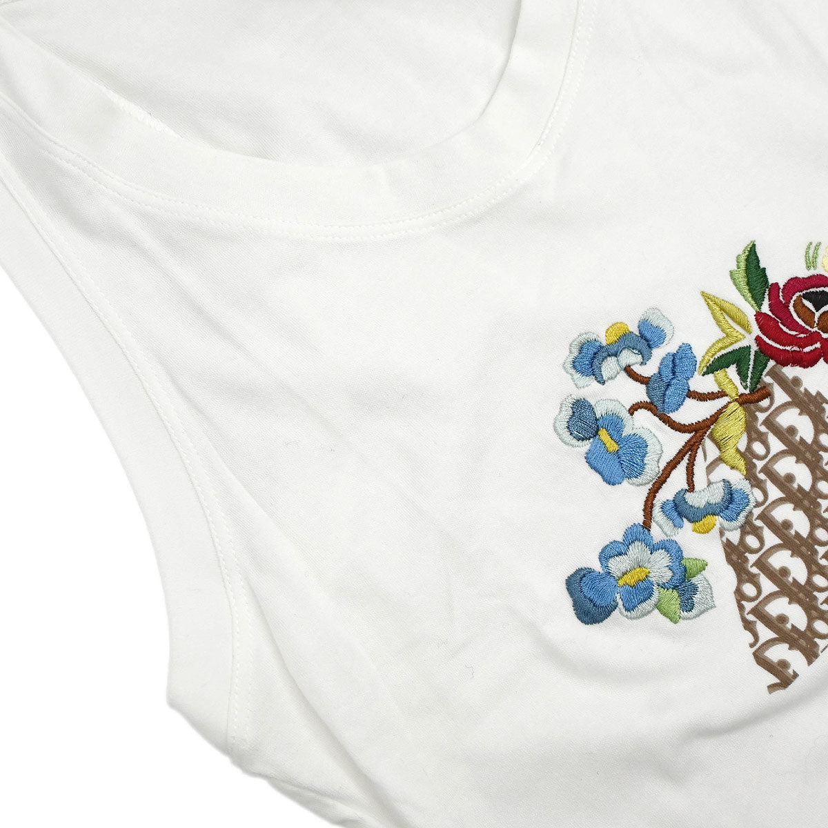 Christian Dior 2005 Sleeveless Tank Top White #36