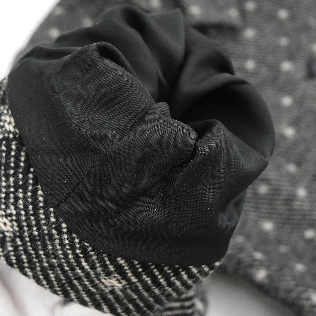 Christian Dior Setup Suit Jacket Skirt Black