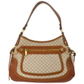 Celine * Beige Macadam Handbag