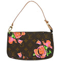Louis Vuitton Monogram Rose Pochette Accessoires Handbag M48615