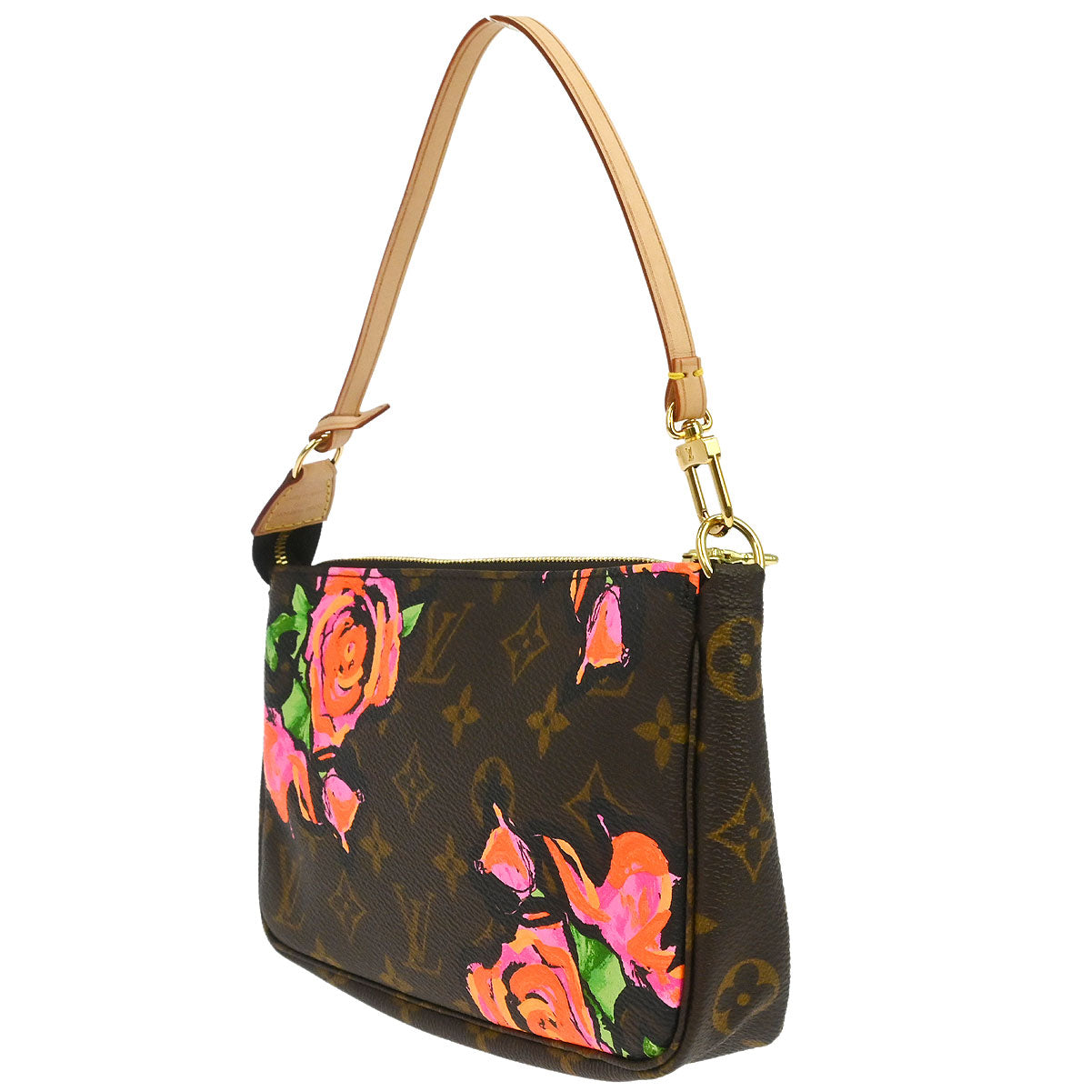 Louis Vuitton Monogram Rose Pochette Accessoires Handbag M48615