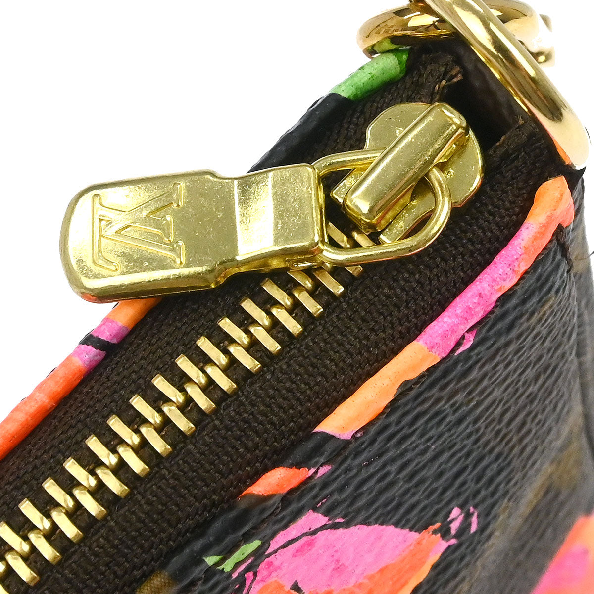 Louis Vuitton Monogram Rose Pochette Accessoires Handbag M48615
