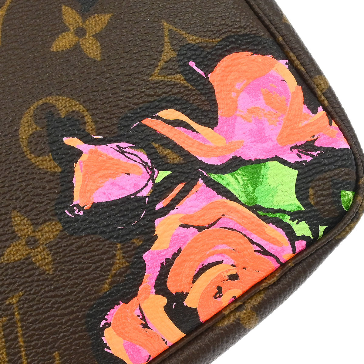 Louis Vuitton Monogram Rose Pochette Accessoires Handbag M48615