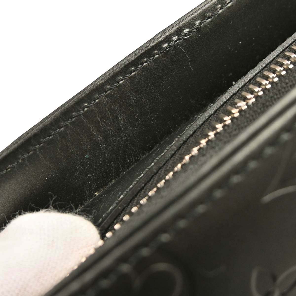 Louis Vuitton 2002 Black Monogram Mat Stockton Tote Handbag M55112