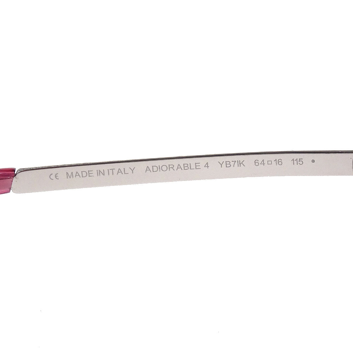 Christian Dior Sunglasses Eyewear Pink Small Good