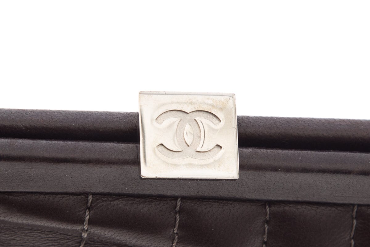 Chanel Vintage Brown Clutch