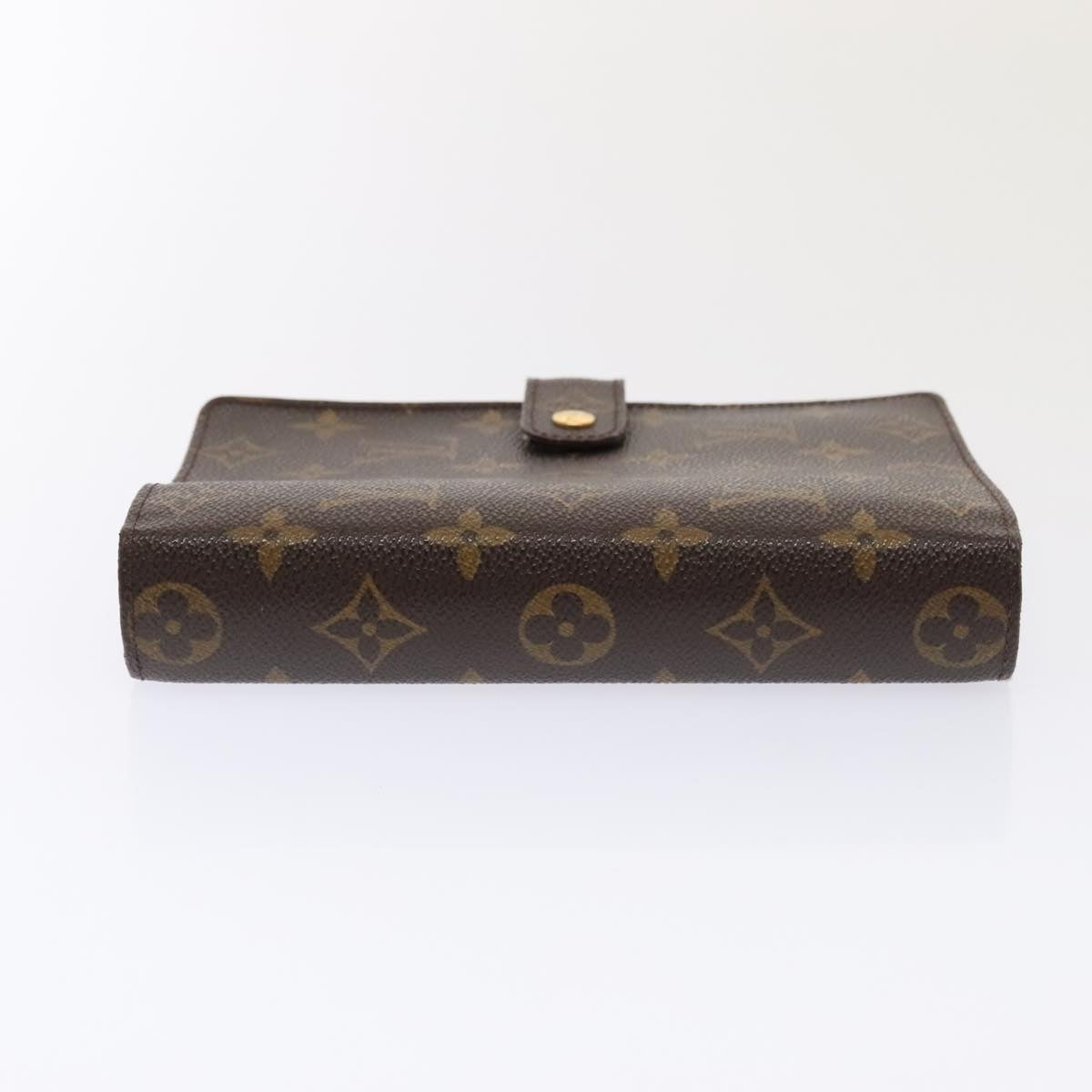 Louis Vuitton Agenda Cover Brown Canvas Wallet