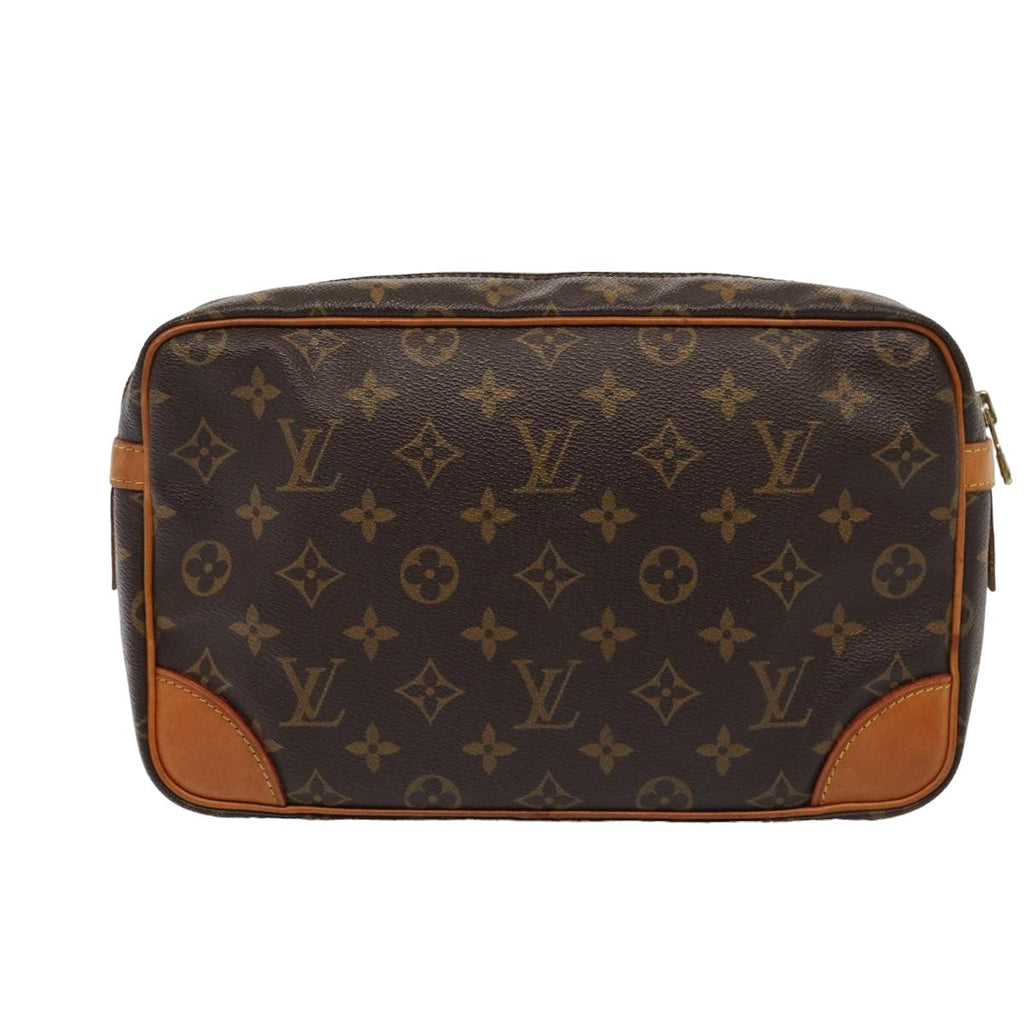 Louis Vuitton Compiegne 28  Canvas Clutch Bag