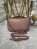 Bottega Veneta Crossbody Bag Pink, For Women, Bags 9.4in/24cm