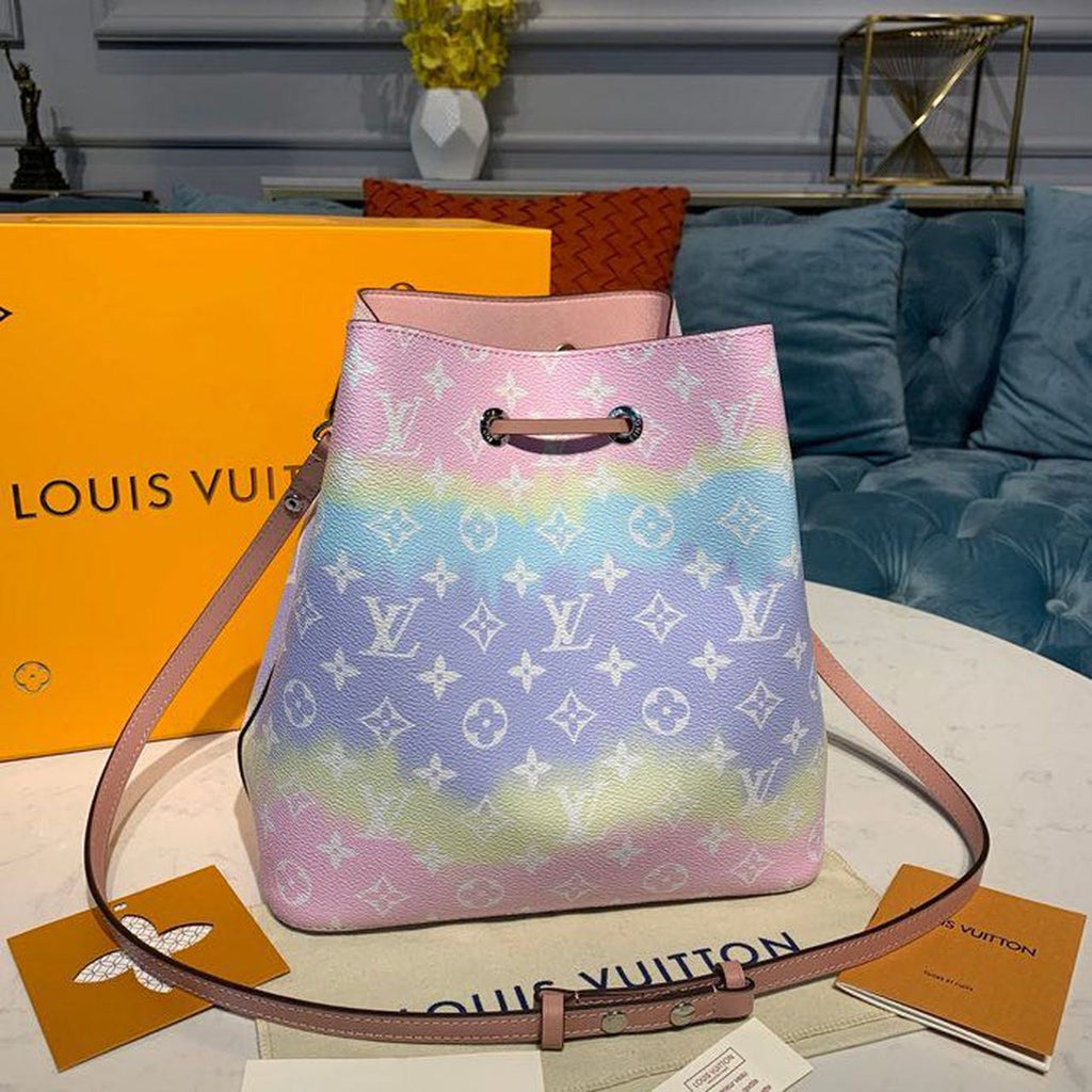 Louis Vuitton Escale NeoNoe MM Bucket Bag Monogram Canvas Multicolor For Women,  Shoulder And Crossbody Bags 10.2in/26cm Louis Vuitton M45124