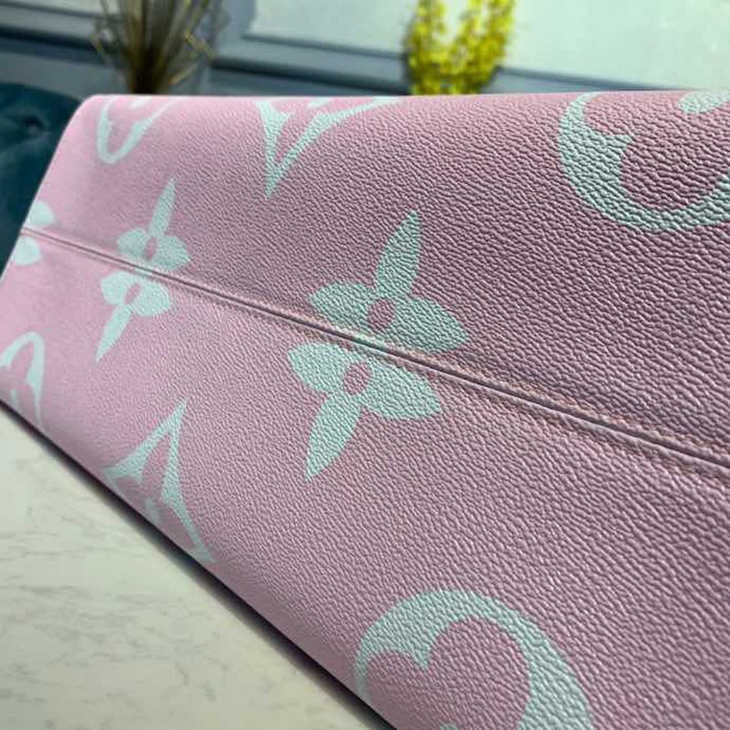 Louis Vuitton Escale OnTheGo GM Tote Bag Monogram Canvas Pastel Pink For Women,  Shoulder Bags 16.1in/41cm Louis Vuitton M45119