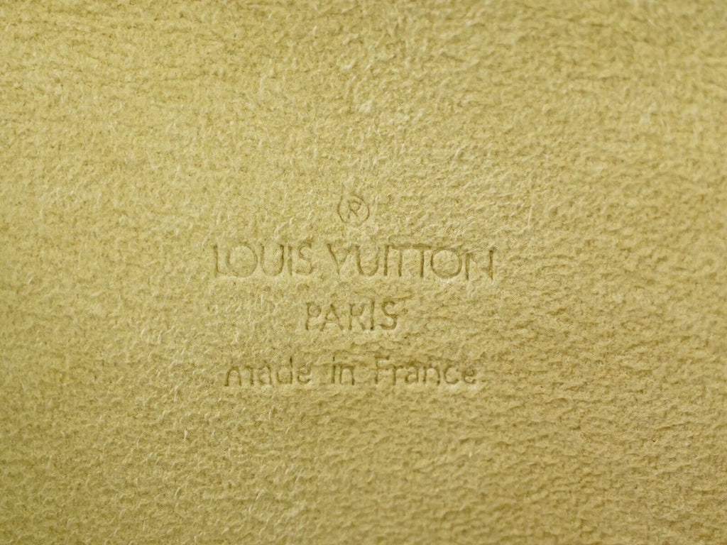 Louis Vuitton Pochette Florentine  Canvas Clutch Bag