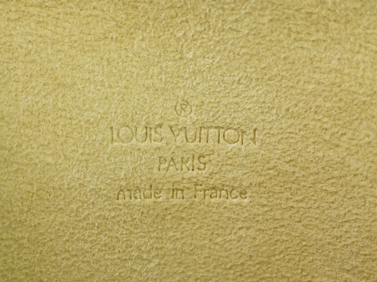 Louis Vuitton Pochette Florentine  Canvas Clutch Bag