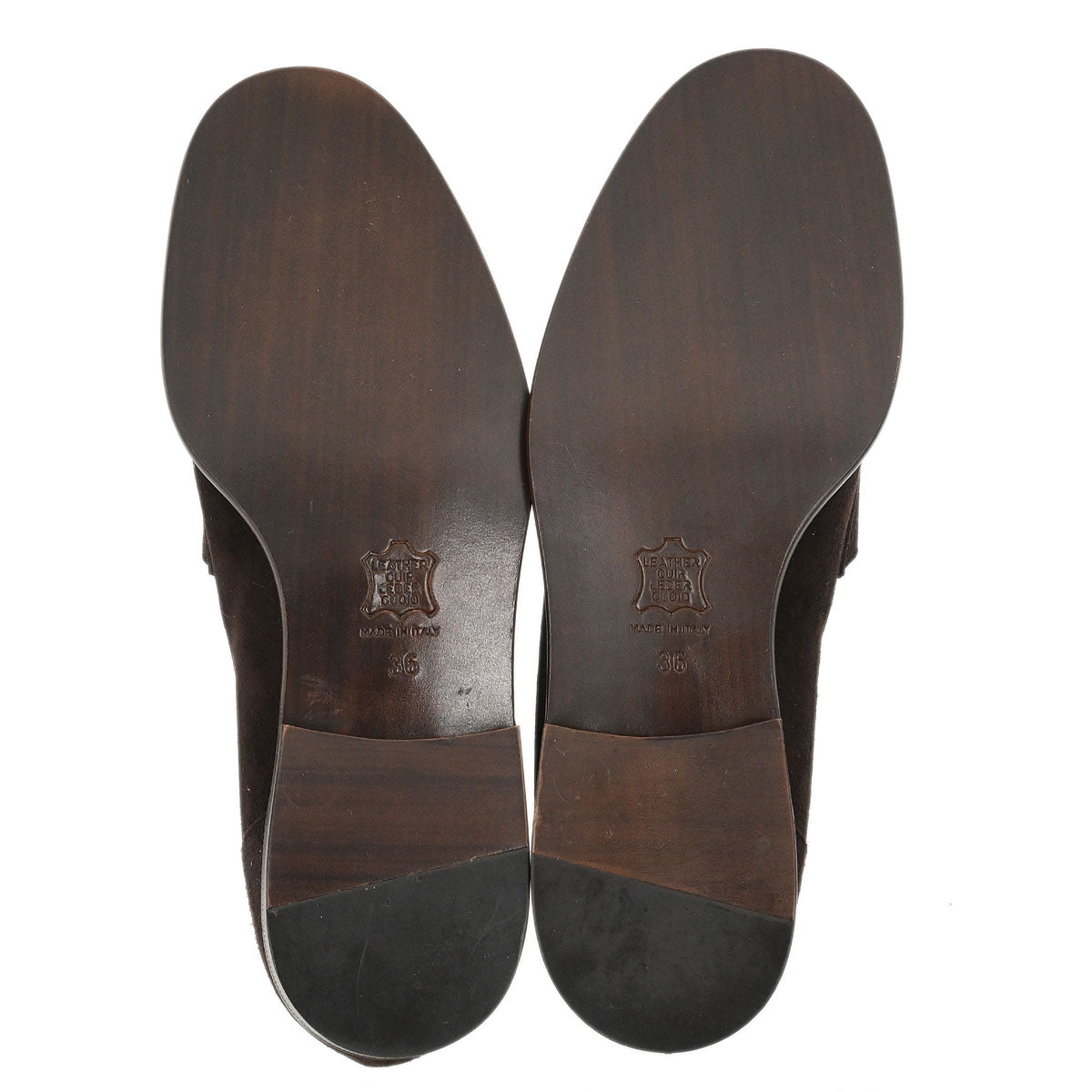 Fendi * Brown Loafers Shoes #36