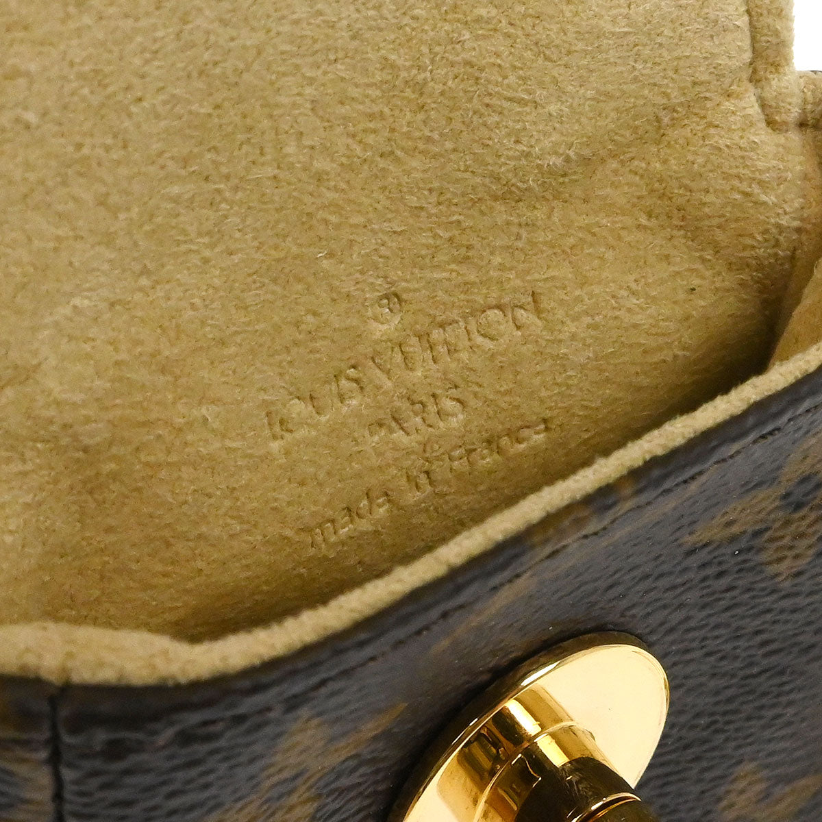 Louis Vuitton 2008 Monogram Pochette Tulum Pouch Bag Key Holder M60020