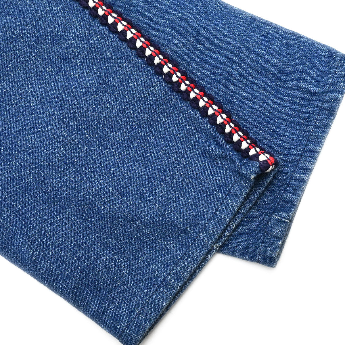 Chanel Long Denim Pants Blue #36