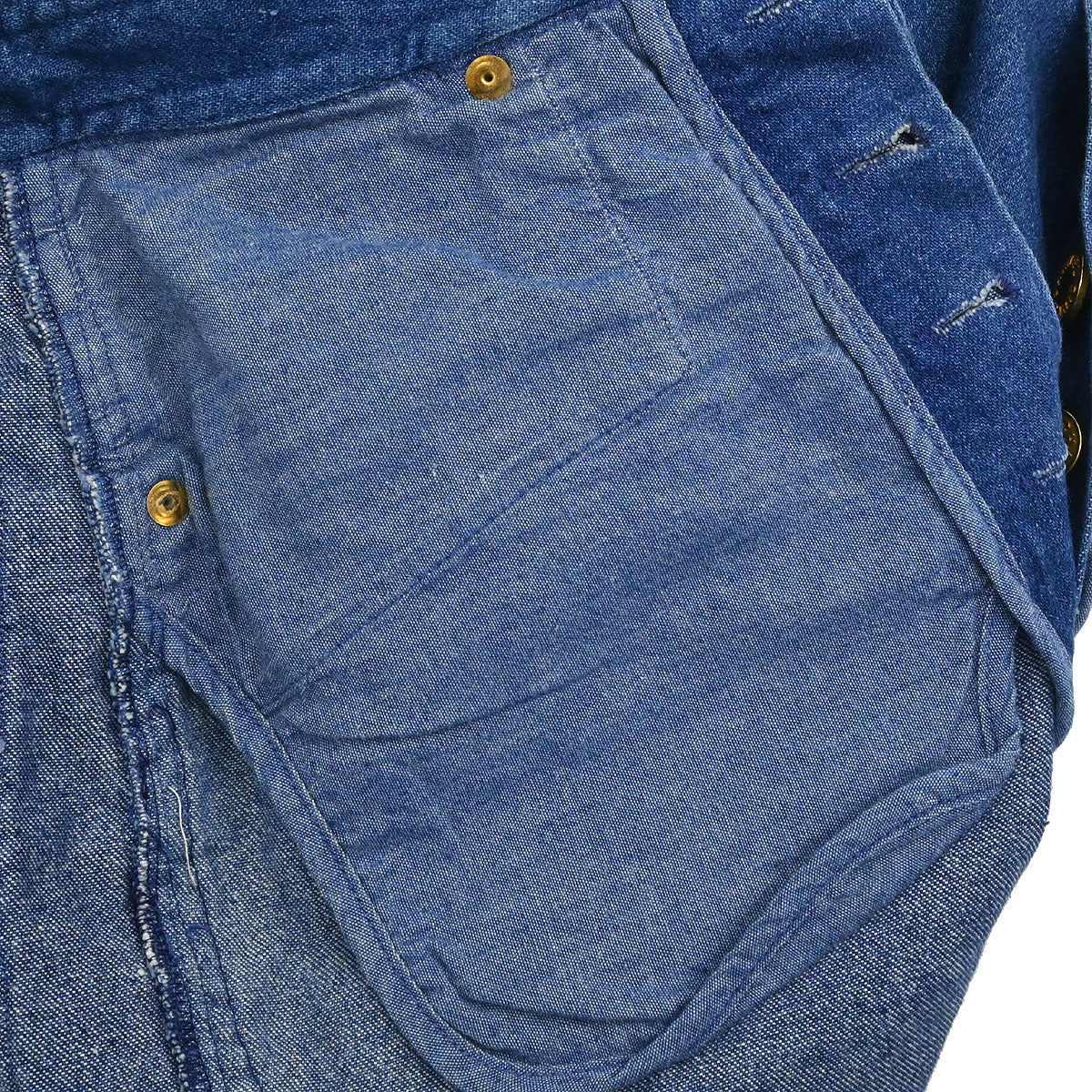 Chanel Long Denim Pants Blue #36