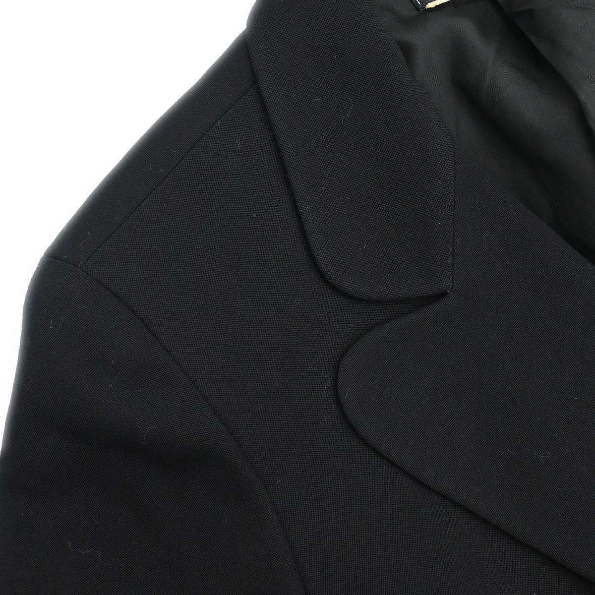 Chanel Double Breasted Jacket Black