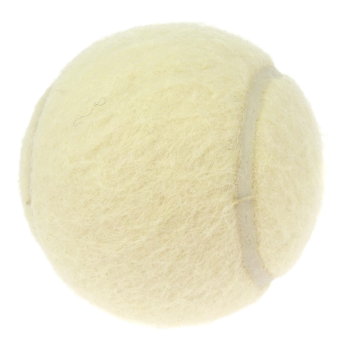 Chanel Sports Line Tennis Ball White Felt