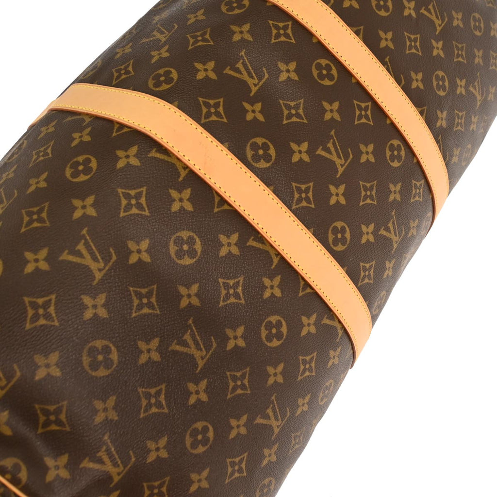 Louis Vuitton 2003 Monogram Keepall 55 Travel Handbag M41424
