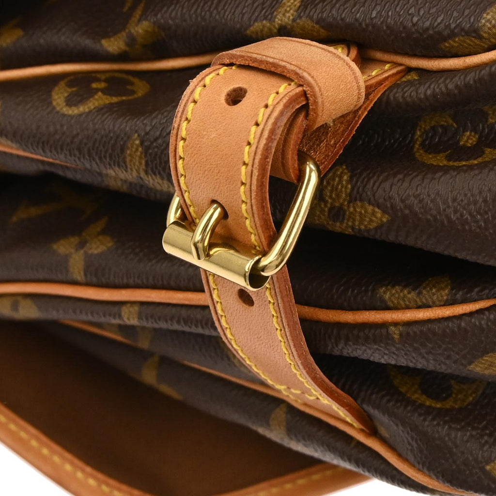 Louis Vuitton 1997 Monogram Saumur 30 Messenger Shoulder Bag M42256