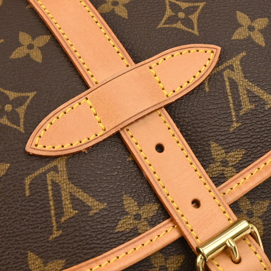 Louis Vuitton 1997 Monogram Saumur 30 Messenger Shoulder Bag M42256