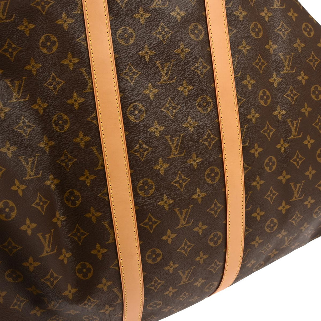 Louis Vuitton 2002 Monogram Keepall Bandouliere 55 Duffle Bag M41414