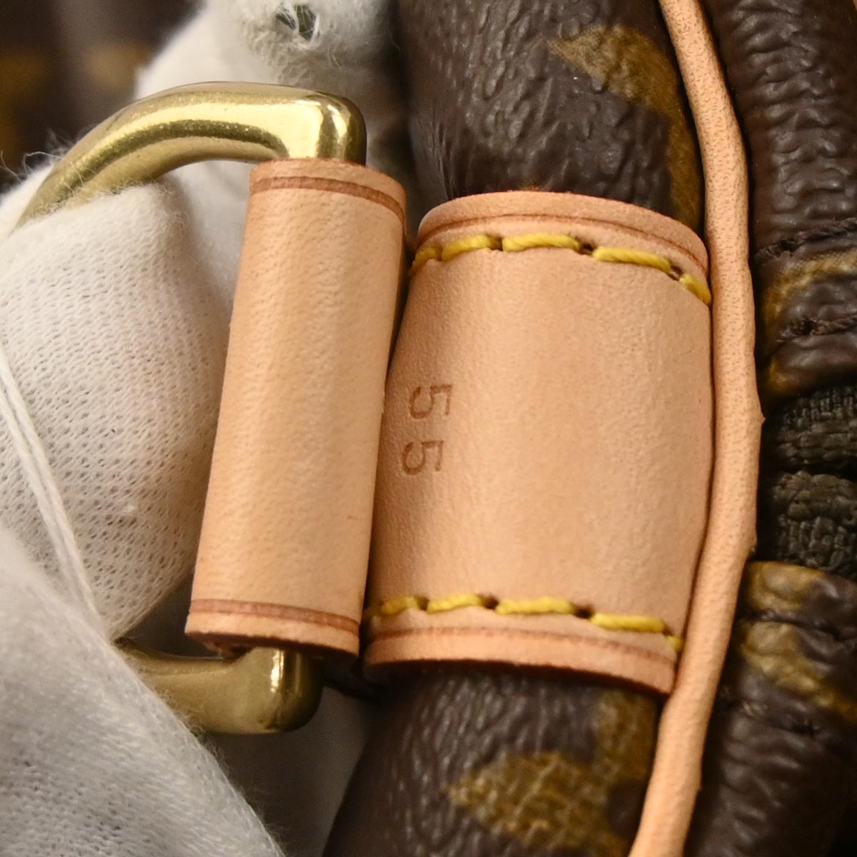 Louis Vuitton 2002 Monogram Keepall Bandouliere 55 Duffle Bag M41414