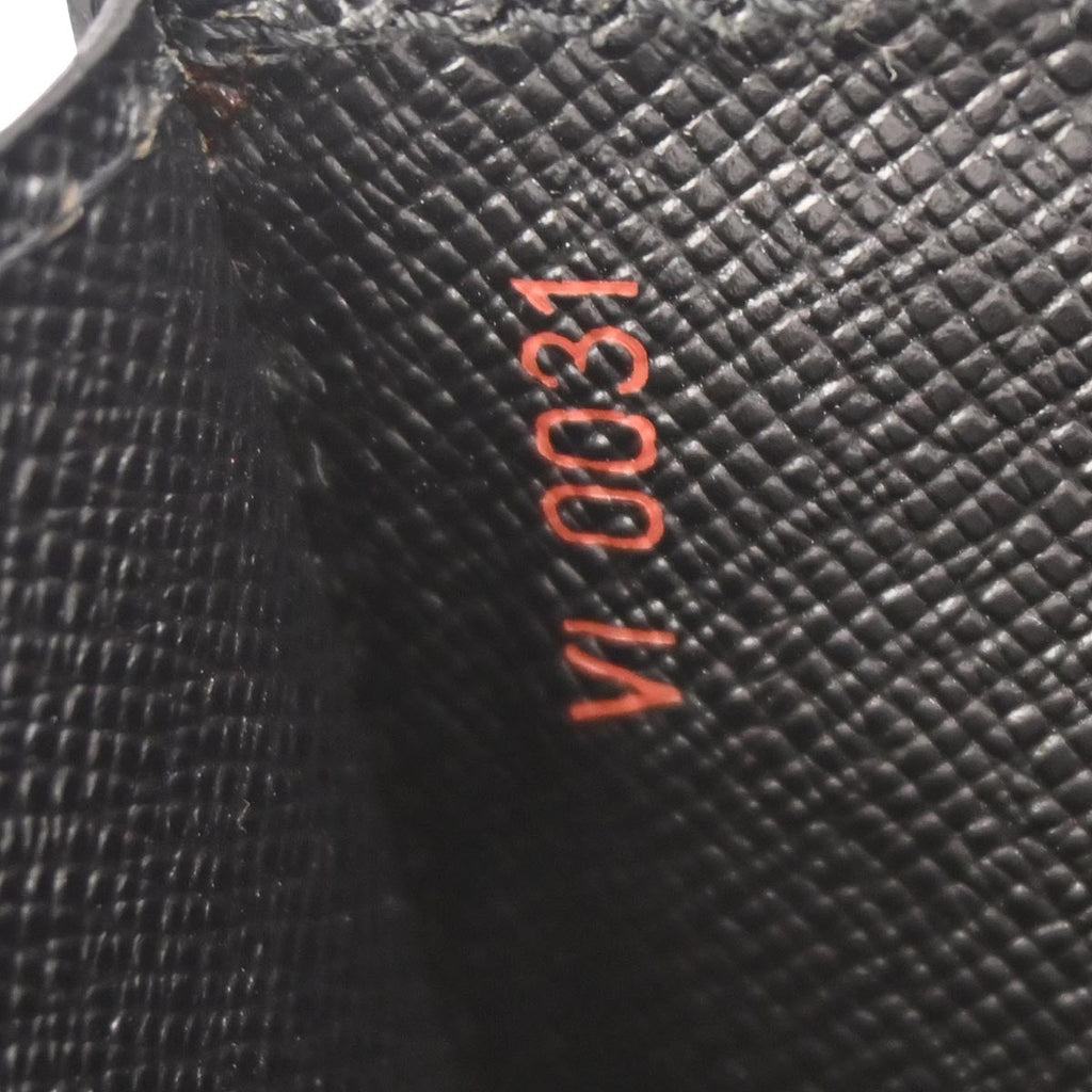 Louis Vuitton 2001 Black Epi Pochette Serie Dragonne Clutch Bag M52612