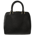 Louis Vuitton 2005 Black Epi Pont Neuf Handbag M52052