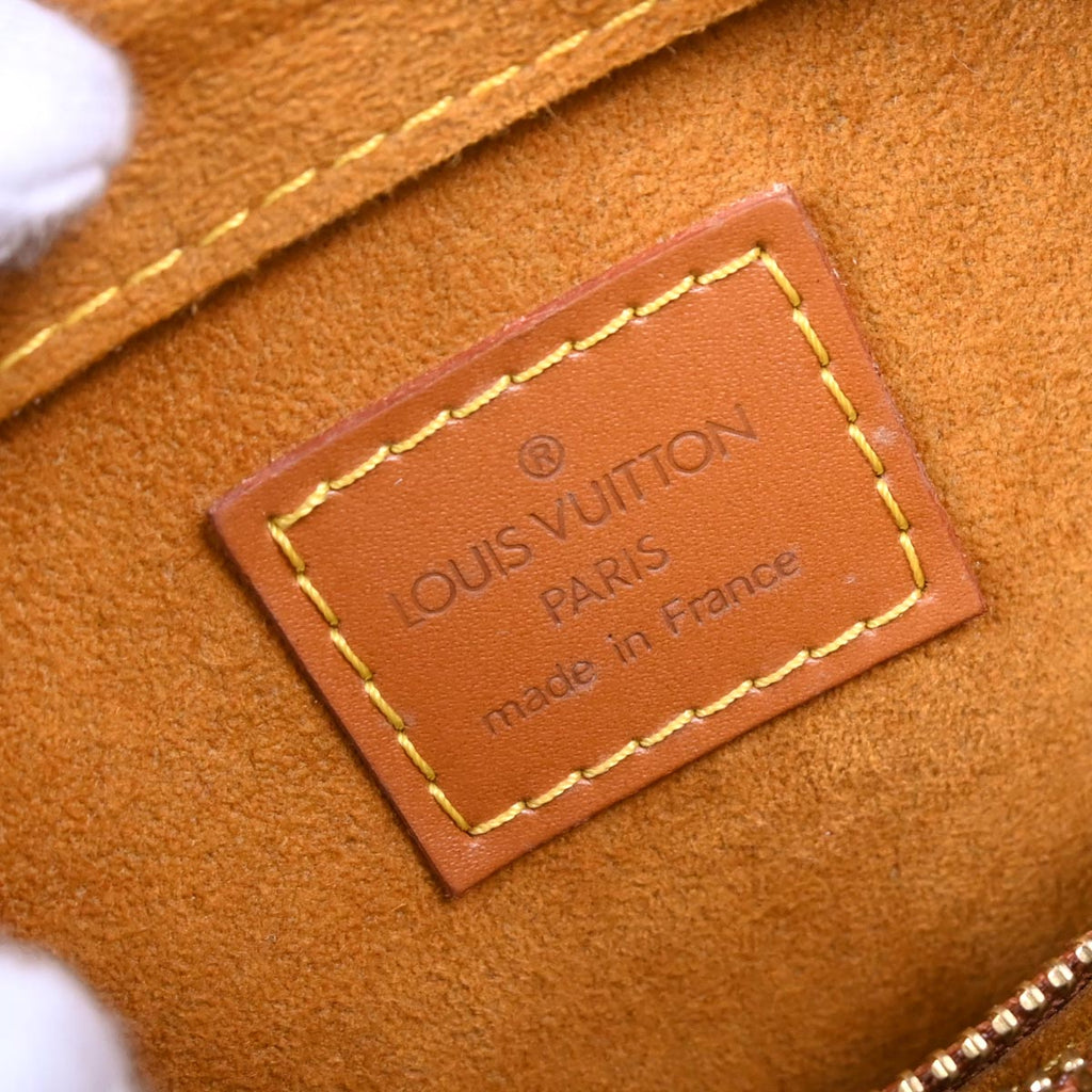 Louis Vuitton 1998 Brown Epi Pont Neuf Handbag M52058